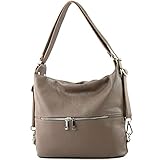 stuhl leder taupe das geräumige, mit Reißverschluss verschließbare Hauptfach ist ausgestattet mit einem seitlichen Innenfach mit Reißverschluss sowie zwei Steckfächern | hinter dem dekorativen Doppelzipper-Reißverschluss auf der Vorderseite verbirgt sich ein großes Außenfach | alle Fächer sind zur Unterbringung Ihres Smartphones geeignet