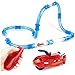 Produktbild Kinder diy montiert batteriebetriebene rc track auto spielzeug, physikalische labor diy schnelle leuchtstoffröhre auto wissenschaftliche pädagogisches spielzeug geschenk für jungen und mädchen