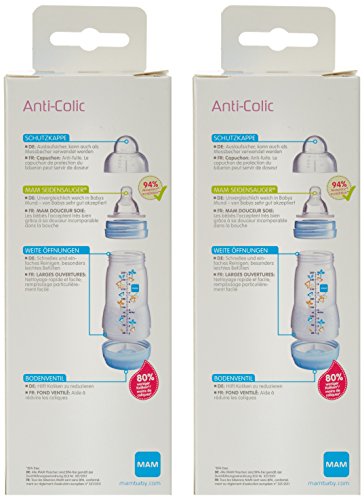 MAM 99921511 – Anti-Colic 260 ml, Doppelpack für Jungen - 3