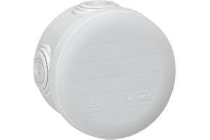 LEGRAND | Boîte De Dérivation D.70 Plexo, Étanchéité Renforcée Avec Bouchons De Protection, Fermeture Par Enclipsage Manuel, Entrées Pré-Défonçables Pour Presse-Étoupe