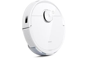 ECOVACS ROBOTICS DEEBOT T9 robot aspirapolvere con funzione di pulizia, 3000 PA, rilevamento ostacoli 3D, robot aspirapolvere con batteria da 175 min, Alexa, bianco