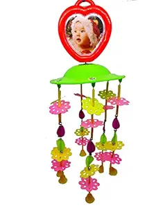 Velocious Blossom Musical Rotating Go Round Toy (Jhoomer) with Soothing Sound for Kids Plastic