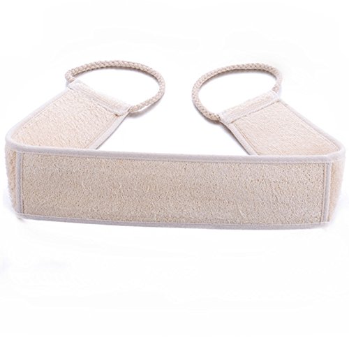 TRIXES Loofah Strap Exfoliating Back Scrubber Shower Bath Wash Aid