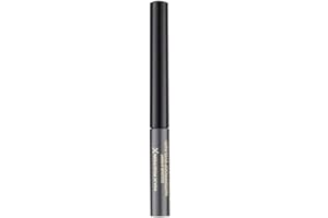 ‎MAX FACTOR Max Factor Colour X-Pert Waterproof Eyeliner Metallic Anthracite 02 – Flüssig Eyeliner Grau – Für das perfekte Cat Eye – 1 x 2 ml