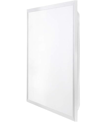 Ledvion Panneau LED Dimmable 60x60 Cm – 36W, 4000K Blanc Neutre, 4000 Lumens Ultra Puissant, Plafonnier Grille Encastré Avec Driver Et Connecteur Rapide