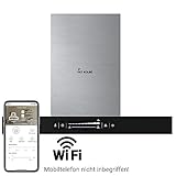 FRISCHLUFT: Die 10 Gebläsestufen der Dunstabzugshaube FLAT6005ED lassen auch den hartnäckigsten Dünsten und Gerüchen nicht den Hauch einer Chance und beseitigen diese ohne große Mühe.