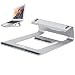 Produktbild Cookey Universal Alu-Magnesiumlegierung laptop stand Unterstützt zu 9-17 in Laptop / Tablet / Handys für hp/asus/lenovo/dell laptop ständer (Silber)