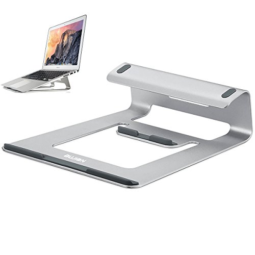 Cookey Laptop/PC Ständer Aluminium Ständer Unterstützt zu 9-17in Laptop / Tablet / Handys für Macbook Air Macbook Pro iPad Pro Surface Pro, PC Laptop Notebook und Handys (Silber)
