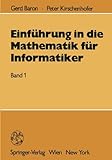 Image de Einführung in die Mathematik für Informatiker: Band 1