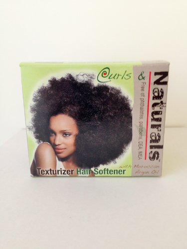 Curls & Naturals Texturizer Hair Softener Kit with Moroccan Argan Oil x 2 Kits