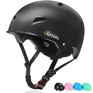 Multi-Sports Skateboard Skate Scooter Bike Helmet for Kids and Youth 8-14 yrs, CPSC Certified