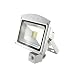 Produktbild Ledino LED-Flutlichtstrahler, HF-Sensor, 20 Watt Epistar-LED, silber Warmweiß
