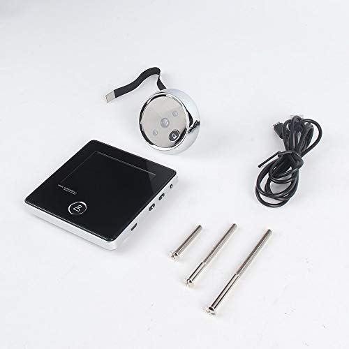 Preisvergleich Produktbild Mouchao Drahtlose Türklingelspion Smart Night Vision 120 ° Linsenwinkel-Videokamera