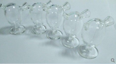 Skanka Robot Glass Bubbler Kleine Wasserpfeife Bong Zum Mitnehmen Optimal Für Unterwegs Der Game Changer Für Blunt Smokers - 5