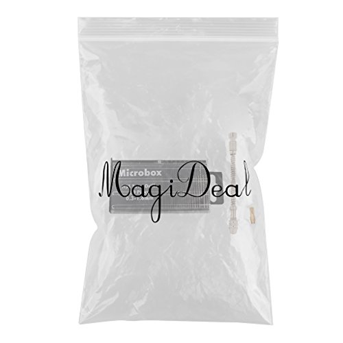 MagiDeal Hss Halbautomatische Hobby Handwerk Schmuck Holz Handbohrmaschine 20 Mini Spiralbohrer Drillbohrer - 2