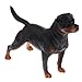 Produktbild MagiDeal Realistische Zootiere Tiermodell Tierfiguren Kinder Spielzeug Wohnkultur Sammlung - Rottweiler - # B