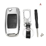 Por favor, compare la imagen para seleccionar el conjunto de teclas que coincide con la llave del coche key.1x tapa caso (con una caja de metal).