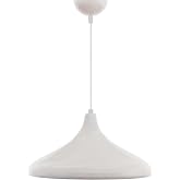 Lambadar Retro Rustic Model Modern Metal Single White Pendant Chandelier Cafe White Single Size 35 X 74 3506-Svm101W