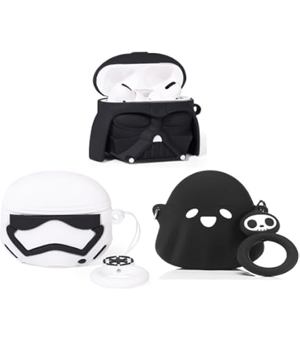 Coque En Silicone Pour AirPods Pro 3 (2025) - Design Kawaii 3D Avec Kit De Nettoyage