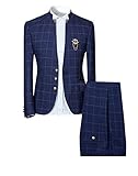 anzug dunkelblau schuhe farbe Slim Fit Anzughose, Knopf mit Reißverschluss, Zwei Einschubtaschen vorne