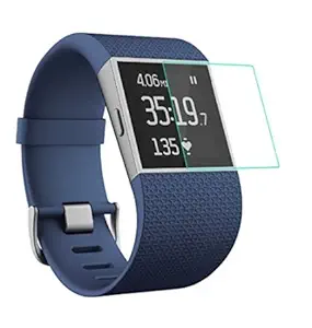 CEDO Round Edge 2.5 D Tempered Glass for Fitbit Surge Smartwatch (Pack of 2)