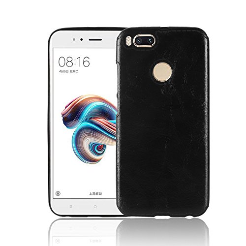 SPAK Xiaomi Mi 5X Xiaomi Mi A1 Funda Calidad PU Cuero   TPU Cubierta para Xiaomi Mi 5X Xiaomi Mi A1  Negro 