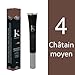 K pour Karité, Organic Hair Mascara (100% white hair covered) n°4 Medium Brown