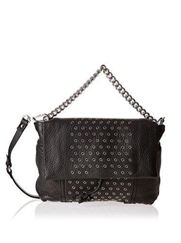 Preisvergleich Produktbild Belstaff Mayfair, Damen Handgelenkstasche schwarz schwarz