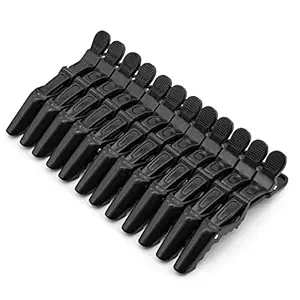 professional crocodile hair clip Women And Girl and Salon Use, For hair Stylish, Plastic Hair clip pack of 6