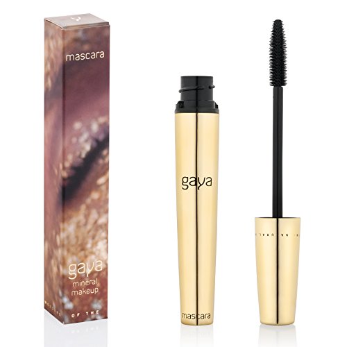 Vegan Mascara for Lengthening Defined Lashes - Long Lasting Length & Separation Natural Eyelashes (Black)
