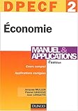 Image de DPECF, numéro 2 : Économie : Manuel et applications