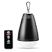 Produktbild LED Camping Lampe mit Fernbedienung, Winnes Portable Wasserdicht LED Camping Laterne Zelt Glühbirnen USB Aufladbare Licht für Wandern Klettern Notfall Camping Zelt und Outdoor Aktivitäten Schwarz