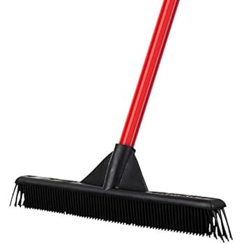 cm rubber tyroler bright tools broom resistant handle natural parts washable carpets decks pet indoor human floor water hair outdoor