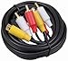 Produktbild AUDIOVOX VH80N Audio and S-Video Cable Kit, 6-Feet by Audiovox