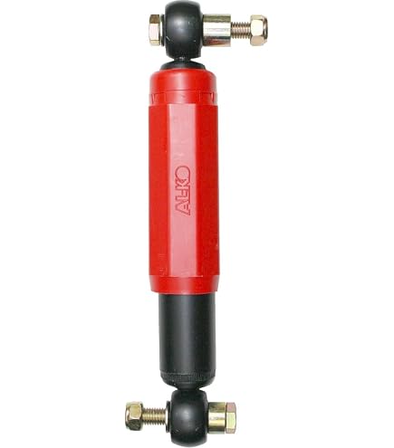 Alko Octagon Plus 244086 Lot De 2 Amortisseurs De Roue Rouge 2000/3500 Kg - Origine