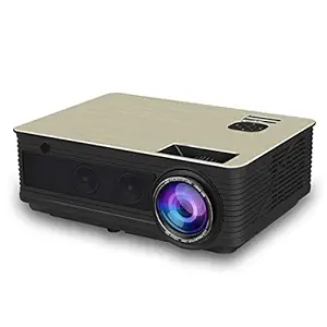 PLAY LED HD Projector 6500 Lumens Beamer (Android 6.0 Bluetooth 5G Wi-Fi 4K) Video Home Cinema Native 1080P 3D Projector with VGA USB HDMI AV INPUT AUDIO inbuilt Speaker for Entertainment or Education