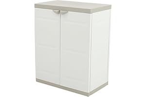 Plastiken Titanium Armarios, Beige, 70x44x88 cm