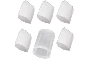 Daaxing 6 filtri di ricambio per aspirapolvere Makita CL100/106/180 DCL180, 5 filtri 443060-3 + 1 pre-filtro 451208-3