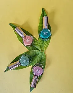 Sweet Girl Nail Polish Set, Velvet Matte Nail Paint Combo Set of 4 Pcs, Multicolor Nail Polish Combo 12 ml each bottle (Set 4)