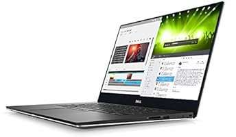 Dell 9560-4575 39,62 cm (15,6 Zoll) XPS, Notebook (Intel Core i7-7700HQ, 16GB RAM, NVIDIA GeForce GTX 1050, Win 10 Home) schwarz/silber