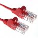 Produktbild zexum 2637 RJ45 CAT6 Hohe Qualität LSZH 24 AWG gestrandet Snagless UTP Ethernet Netzwerk LAN Patch Kabel, rot, 7 m