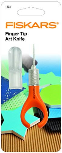 Fiskars 2405914 Finger-Bastelmesser, 10 cm - 5