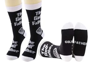 solo-pro master your game Novelty Golf Socks for Dad's, Father's Unique Birthday Golf Gift Fathers Day THE GOLF FATHER