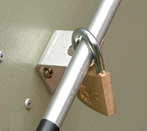 Trimetals Gerätebox, Aufbewahrungsbox, Multifunktionsbox, Fahrradbox Stowaway Anthrazit 138x89x113 cm (LxBxH); Multibox aus verzinktem Stahl - 2