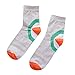 Produktbild cinnamou Mann Sport Mittlerer Schlauch Elastische Kompression Atmungsaktiv Schweiß absorbierende Fußsocke Baumwolle Socken Mode Socken,Sneaker Socken