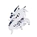 Price comparison product image Car Sticker - SODIAL(R)3D Dragon Car Emblem Badge Decal Sticker Silver