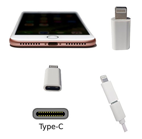 Lightning to USB-C Adapter (White) USB3.1 - 2