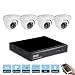 Produktbild Tonton 1080P Full AHD-TVI DVR mit 1TB HDD und 4 Dome 1080P Wasserdichte Outdoor-Kameras