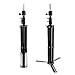 Anself Adjustable Hairdressing Tripod Hairdresser Training Head Stand Holder Cosmetology Mold Clamp