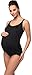 Antie Maternity Swimsuit Teneryfa (Black, EU Cup 75C/38=UK 34C/10)